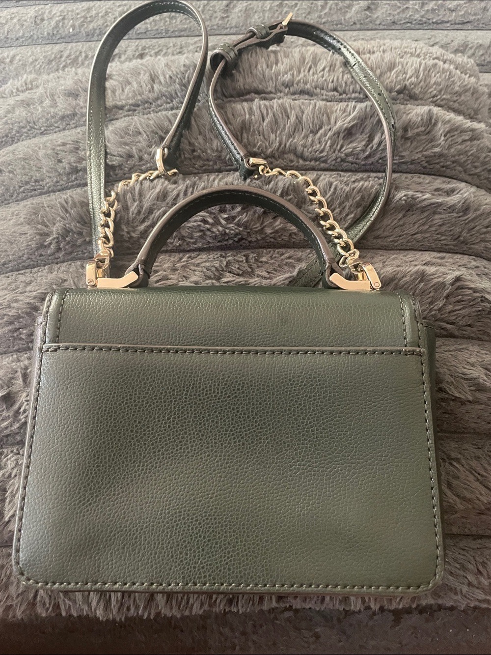 KATE SPADE Maisie Patterson Drive Spruce Green Small Crossbody Flap Bag - Picture 2 of 7
